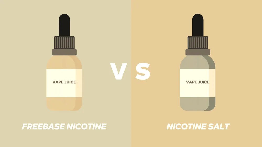 Vaping for Beginners: What is the Difference Between Freebase Nicotine and Salts? - Kloudz Smoke Shop