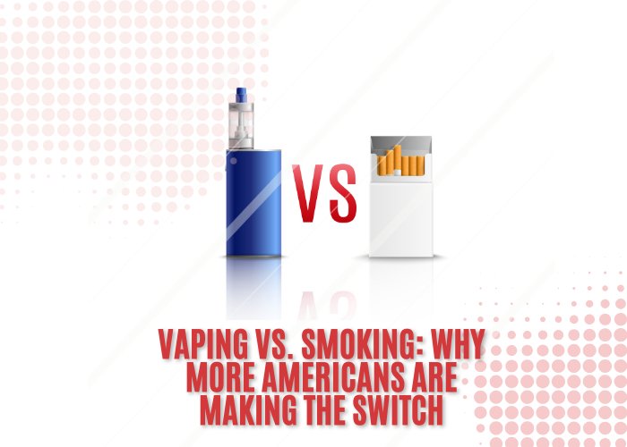 Vaping vs. Smoking: Why More Americans Are Making the Switch - Kloudz Smoke Shop