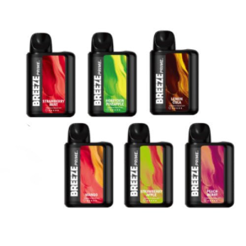 BREEZE PRIME EDITION 6000 PUFFS 5% NIC 10ML DISPOSABLE