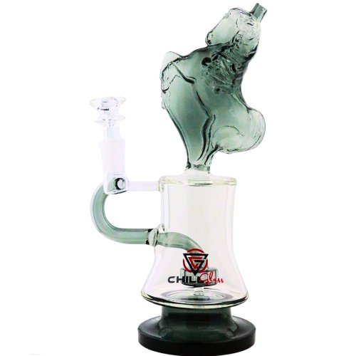 10" CHILL GLASS HORSE DESIGN 431GM